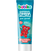 BABIKO KIDS STORY Зубная паста 5+ Мармеладный бум 75мл,
